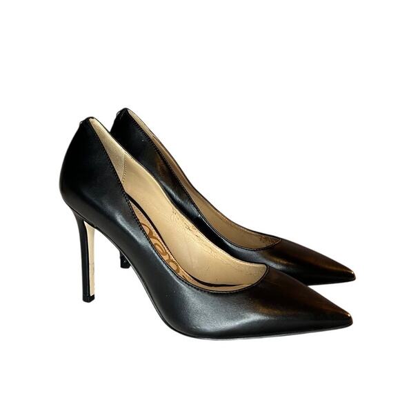 Sam Edelman Sexy Sleek Black Heels 5.5 - Picture 1 of 7